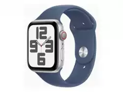 Смартчасовник APPLE Watch SE2 v3 Cellular 44mm Silver Alu Case with Denim Sport Band ML