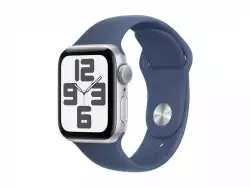 Смартчасовник APPLE Watch SE2 v3 GPS 40mm Silver Alu Case with Denim Sport Band SM                          