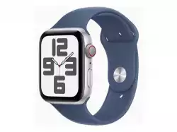 Смартчасовник APPLE Watch SE2 v3 GPS 44mm Silver Alu Case with Denim Sport Band SM                          