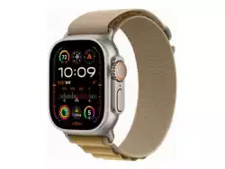 Смартчасовник APPLE Watch Ultra2 v2 Cellular 49mm Natural Titanium Case with Tan Alpine Loop M