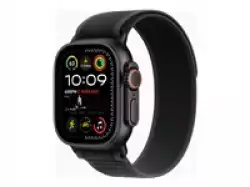 Смартчасовник APPLE Watch Ultra2 v2 Cellular 49mm Black Titanium Case with Black Trail Loop ML