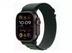 Смартчасовник APPLE Watch Ultra2 v2 Cellular 49mm Black Titanium Case with Dark Green Alpine Loop M