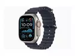 Смартчасовник APPLE Watch Ultra2 v2 Cellular 49mm Natural Titanium Case with Navy Ocean Band