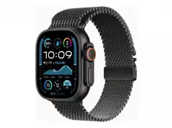 Смартчасовник APPLE Watch Ultra2 v2 Cellular 49mm Black Titanium Case with Black Titanium Milanese Loop S