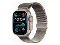 Смартчасовник APPLE Watch Ultra2 v2 Cellular 49mm Natural Titanium Case with Natural Titanium Milanese Loop S
