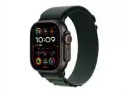 Смартчасовник APPLE Watch Ultra2 v2 Cellular 49mm Black Titanium Case with Dark Green Alpine Loop S