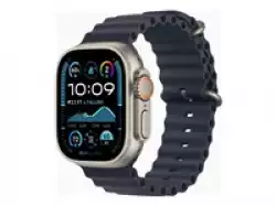 Смартчасовник APPLE Watch Ultra2 v2 Cellular 49mm Natural Titanium Case with Navy Ocean Band