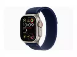 Смартчасовник APPLE Watch Ultra2 v2 Cellular 49mm Natural Titanium Case with Blue Trail Loop SM