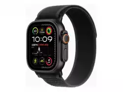 Смартчасовник APPLE Watch Ultra2 v2 Cellular 49mm Black Titanium Case with Black Trail Loop ML
