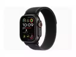 Смартчасовник APPLE Watch Ultra2 v2 Cellular 49mm Black Titanium Case with Black Trail Loop ML