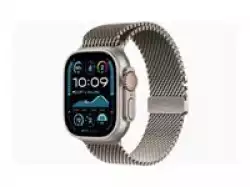 Смартчасовник APPLE Watch Ultra2 v2 Cellular 49mm Natural Titanium Case with Natural Titanium Milanese Loop M
