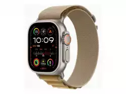 Смартчасовник APPLE Watch Ultra2 v2 Cellular 49mm Natural Titanium Case with Tan Alpine Loop L