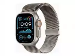 Смартчасовник APPLE Watch Ultra2 v2 Cellular 49mm Natural Titanium Case with Natural Titanium Milanese Loop L