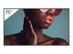 SONY FW-75BZ40L Bravia LCD 75inch 4K HDR Pro display 24/7 portrait landscape Pro-Mode Airplay Chromecast 650 Nits Haze 5Y