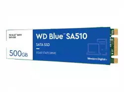 WD Blue SA510 SSD 500GB M.2 2280 SATA III 6Gb/s internal single-packed POWERED BY SANDISK