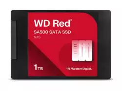 WD Red SSD SA500 NAS 1TB 2.5inch SATA III 6 Gb/s internal single-packed
