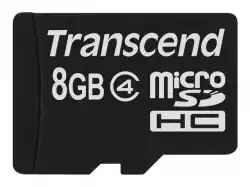 Transcend 8GB micro SDHC (No Box & Adapter, Class 4)