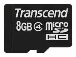 Transcend 8GB micro SDHC (No Box & Adapter, Class 4) Transcend 8GB micro SDHC (No Box & Adapter, Class 4)