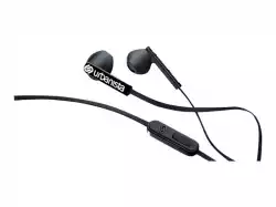 URBANISTA Headphones with mic impedance 32 Ohm remote control black