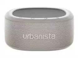 URBANISTA MALIBU Solar changing bluetooth speaker IP67 dust and waterproof 20h battery reserve Indoor outdoor charging dust gray