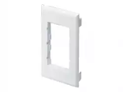 Vertical Snap-On Bezel, for 2  module insert