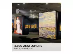 VIEWSONIC PA700X XGA 1024x768 4500AL 22000:1 contrast SuperColor technology 3D compatible TR1.94-2.16 1.1x zoom 27dB