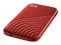 WD My Passport SSD 1TB Red Cross Compatible USB 3.2 Gen-2 and USB-C 1050MB/s Read 1000MB/s Write PC Mac Compatiable