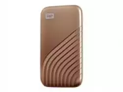 WD 2TB My Passport SSD - Portable SSD, up to 1050MB/s Read and 1000MB/s Write Speeds, USB 3.2 Gen 2 - Gold