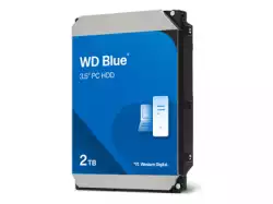 WD Blue 2TB SATA 6Gb/s HDD internal 3.5inch serial ATA 256MB cache 5400RPM RoHS compliant Bulk