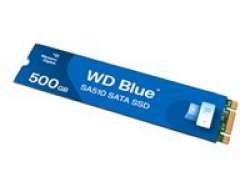 WD Blue SA510 SSD 500GB M.2 2280 SATA III 6Gb/s internal single-packed POWERED BY SANDISK