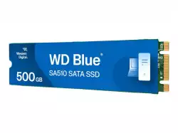WD Blue SA510 SSD 500GB M.2 2280 SATA III 6Gb/s internal single-packed POWERED BY SANDISK