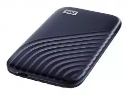WD 1TB My Passport SSD - Portable SSD, up to 1050MB/s Read and 1000MB/s Write Speeds, USB 3.2 Gen 2 - Midnight Blue