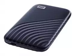 WD 2TB My Passport SSD - Portable SSD, up to 1050MB/s Read and 1000MB/s Write Speeds, USB 3.2 Gen 2 - Midnight Blue