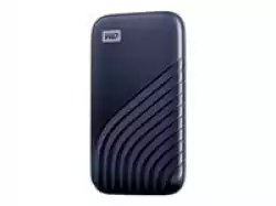WD 2TB My Passport SSD - Portable SSD, up to 1050MB/s Read and 1000MB/s Write Speeds, USB 3.2 Gen 2 - Midnight Blue