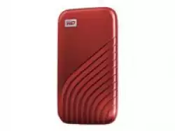 WD 2TB My Passport SSD - Portable SSD, up to 1050MB/s Read and 1000MB/s Write Speeds, USB 3.2 Gen 2 - Red