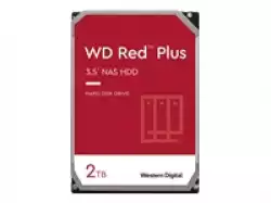 HDD NAS WD Red Plus 2TB CMR, 3.5'', 64MB, 5400 RPM, SATA, TBW: 180