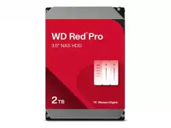 WD Red Pro 2TB SATA 6Gb/s 64MB Cache Internal 8.9cm 3.5inch 24x7 7200rpm optimized for SOHO NAS systems 1-24 Bay HDD Bulk