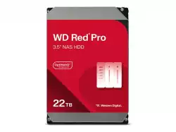 WD Red Pro NAS 22TB SATA 6Gb/s HDD 3.5inch internal 7200Rpm 512MB Cache 24x7 Bulk