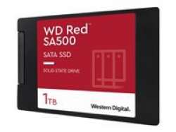 WD Red SSD SA500 NAS 1TB 2.5inch SATA III 6 Gb/s internal single-packed POWERED BY SANDISK