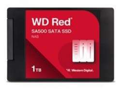 WD Red SSD SA500 NAS 1TB 2.5inch SATA III 6 Gb/s internal single-packed POWERED BY SANDISK