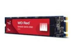 WD Red SSD SA500 NAS 1TB SATA III 6Gb/s M.2 2280 internal single-packed POWERED BY SANDISK