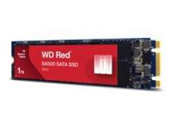 WD Red SSD SA500 NAS 1TB SATA III 6Gb/s M.2 2280 internal single-packed POWERED BY SANDISK