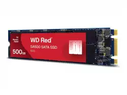 WD Red SSD SA500 NAS 500GB SATA III 6Gb/s M.2 2280 internal single-packed POWERED BY SANDISK