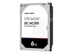 WESTERN DIGITAL Ultrastar DC HC310 3.5inch 26.1MM 6000GB 256MB 7200RPM SAS ULTRA 512E TCG P3