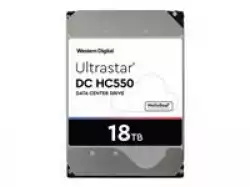 WESTERN DIGITAL Ultrastar DC HC550 18TB HDD SAS Ultra 512MB 7200RPM 512E SE P3 DC HC550 3.5inch Bulk - WUH721818AL5204