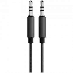 4 Pole Audio Cable Black Anthracite