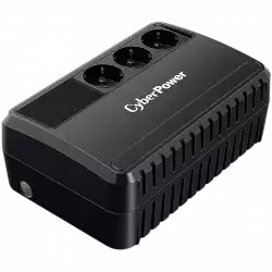 CyberPower UPS с AVR, 650VA/360W, Line-Interactive, 3x Schuko, Runtime at 90W ( min ):18, Surge and Spike protection; GreenPower UPS; BU650EG