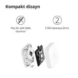 Aqara Vibration Sensor: Model No: DJT11LM; SKU AS009UEW01