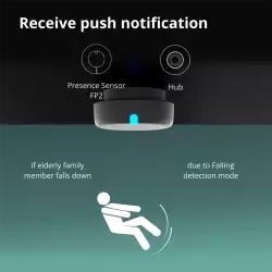 Presence Sensor FP2: Model No: PS-S02D; SKU: AS055GLW02