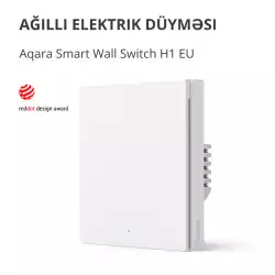 Aqara Smart Wall Switch H1 (no neutral, single rocker): Model: WS-EUK01; SKU: AK071EUW01